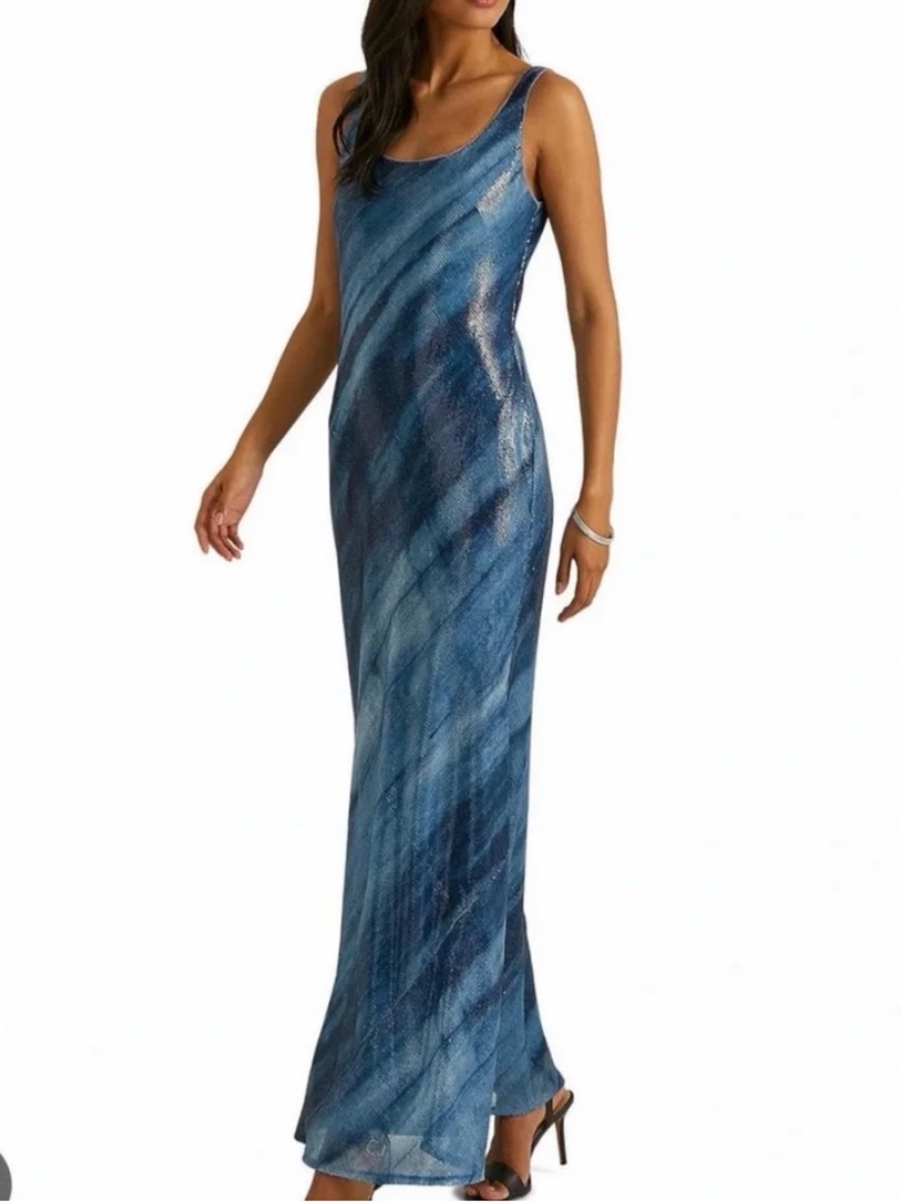 Ralph Lauren sequin maxi gown